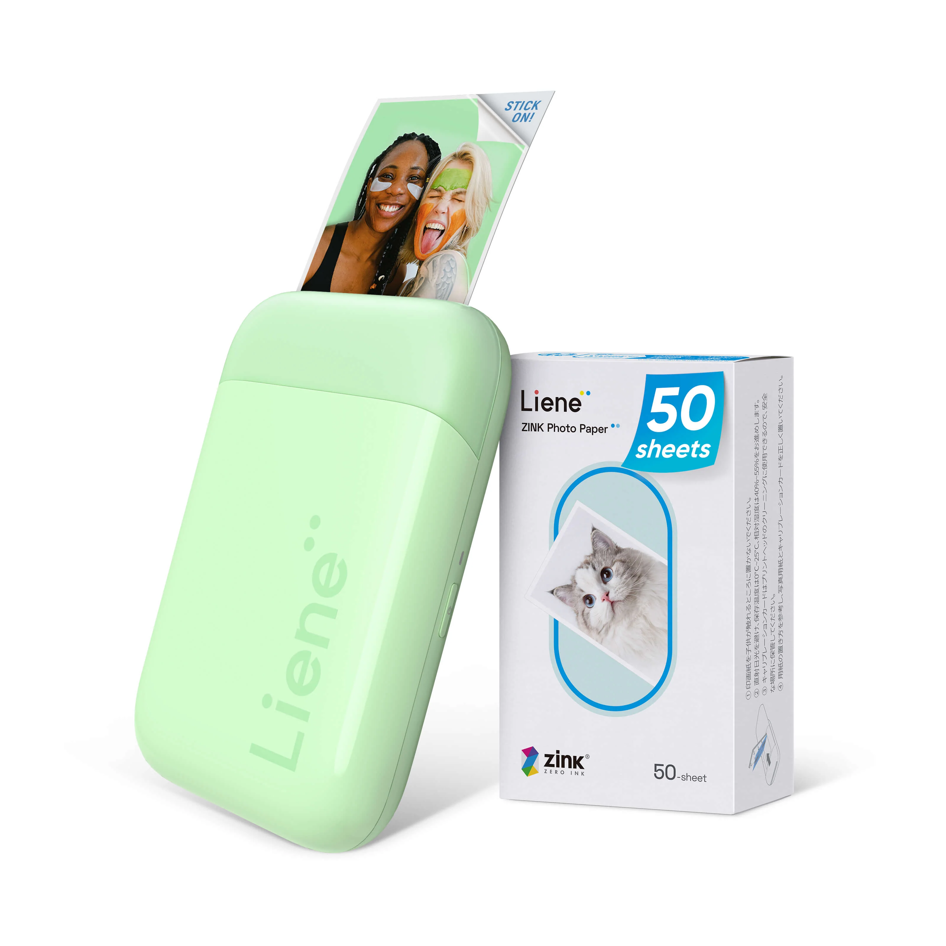 Pearl K100 2x3" Portable Photo Printer - Pink (50 Zink Photo Papers) - Image 13